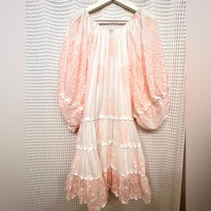 JULIET DUNN Gorgeous RARE Cotton Printed Dress OS